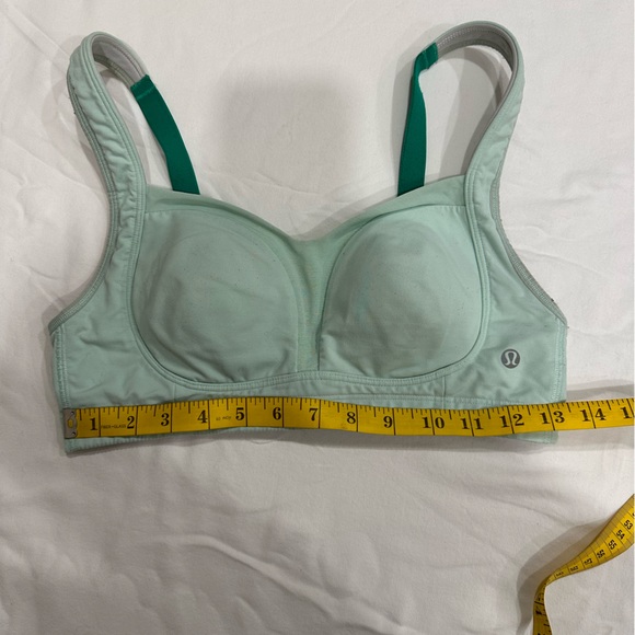 Mint Lululemon Ta-Ta Tamer High Support Bra 34C - Picture 7 of 9
